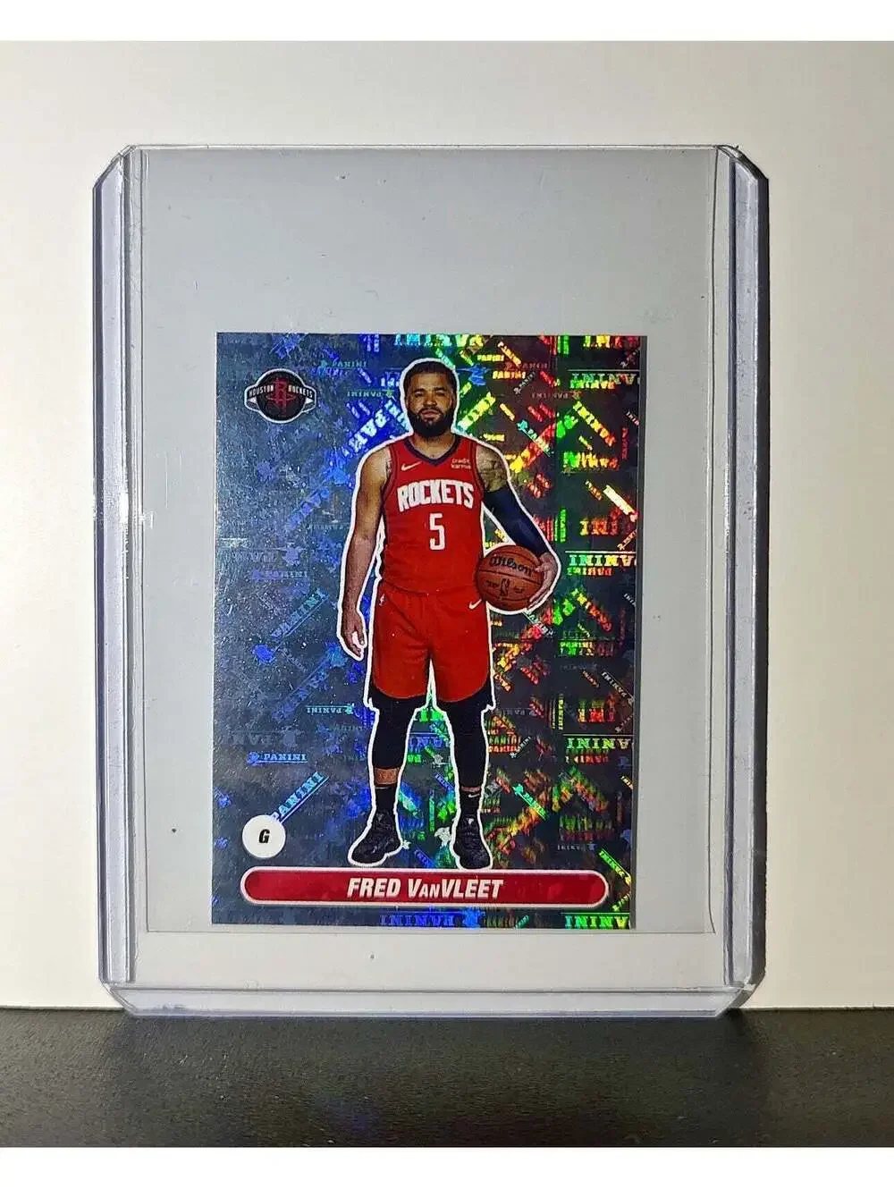 Fred VanFleet 2023-24 Panini NBA #333 Foil Sticker Houston Rockets
